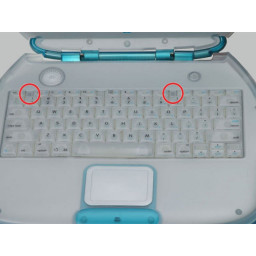 Замена карты аэропорта iBook G3 Clamshell